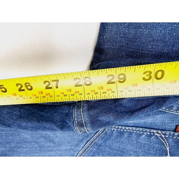 Levi's 25X28 Women's Bold Curve Classic Rise Slim Leg Women's Blue Jeans Size 0 - Picture 7 of 14